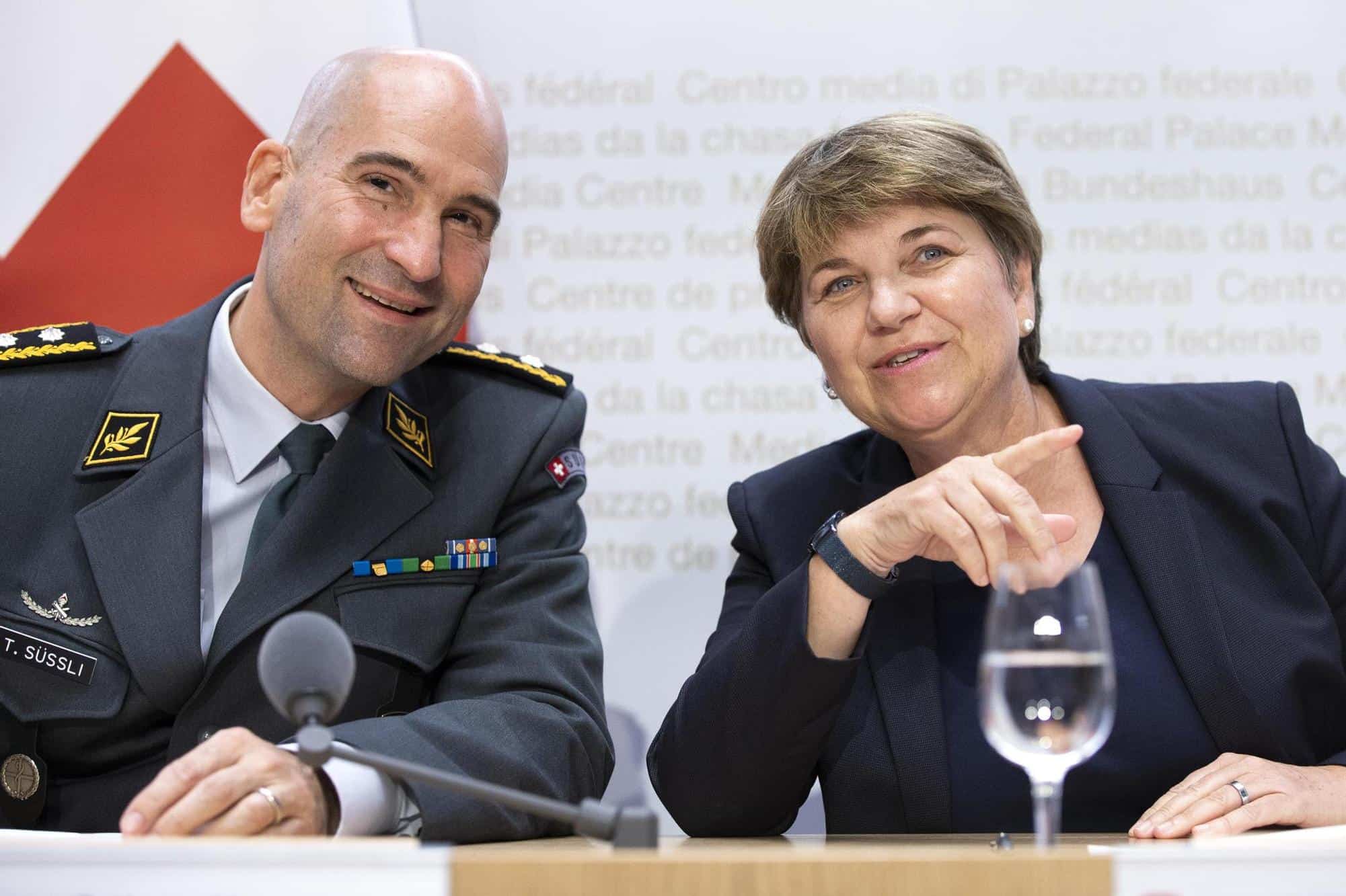 Thomas Süssli est depuis un peu plus d’une année à la tête de l’armée. Il a été nommé à cette fonction par la ministre de la Défense, Viola Amherd. Keystone